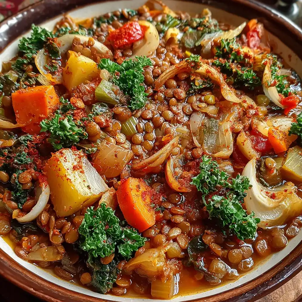 Vegan Hotpot with Lentils