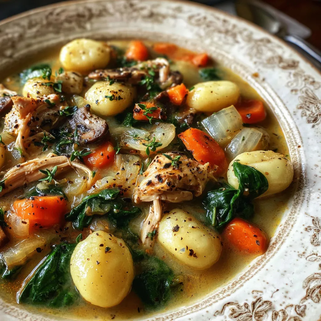 Chicken Gnocchi Soup