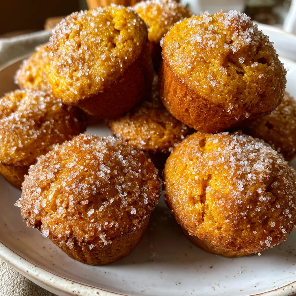 Donut Pumpkin Muffins