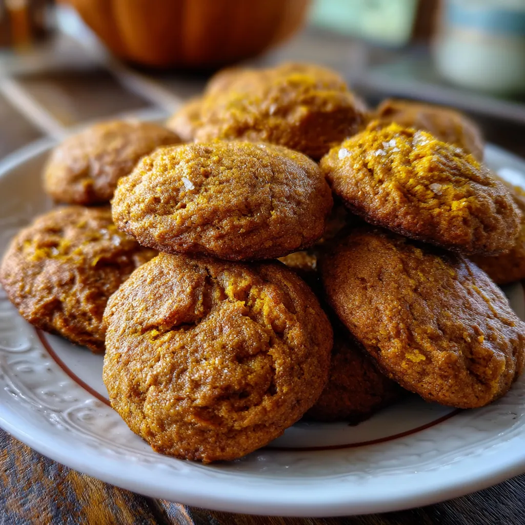 Chewy Pumpkin Spice Cookies