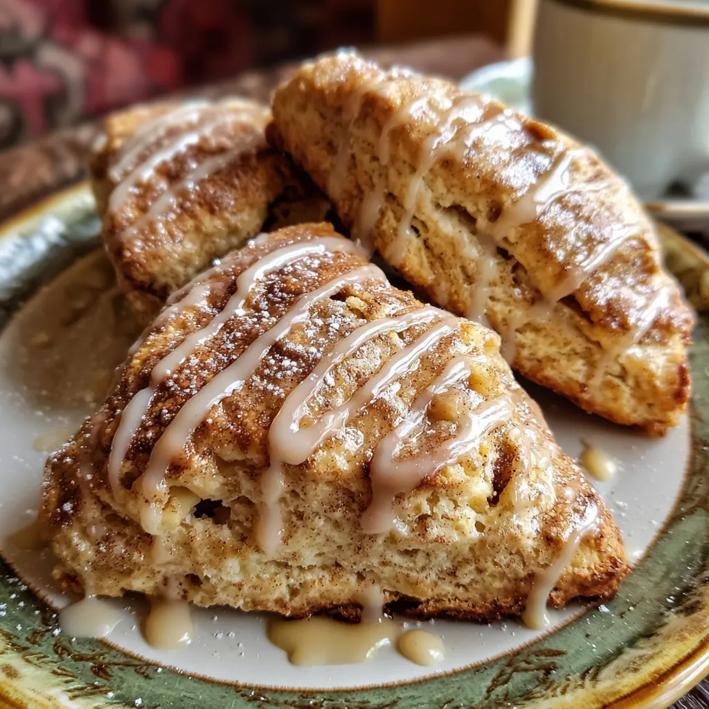 Apple Cinnamon Scones