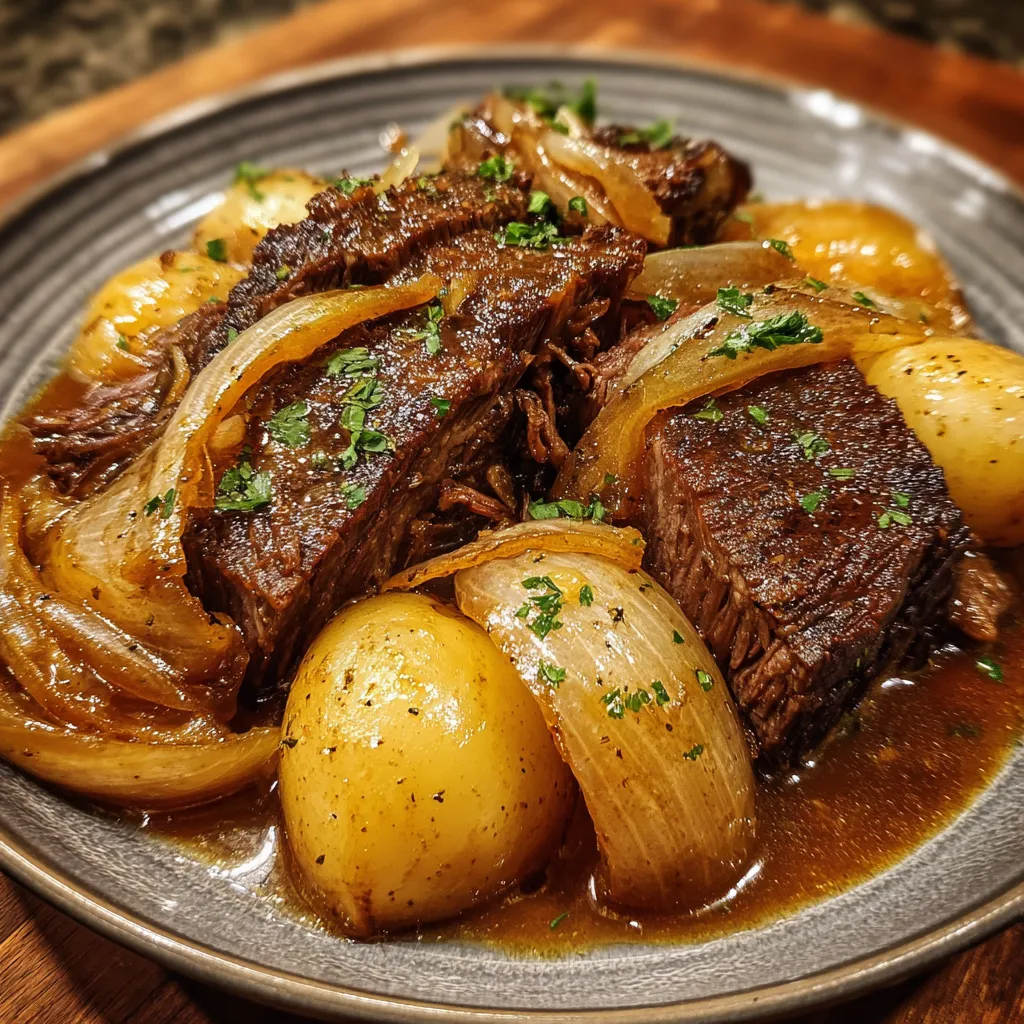 French Onion Pot Roast