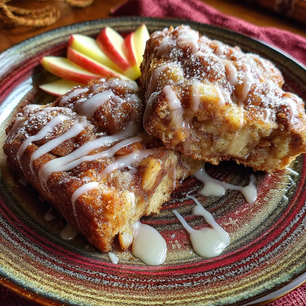 Apple Fritter Bread Cinnamon-Apple Bread