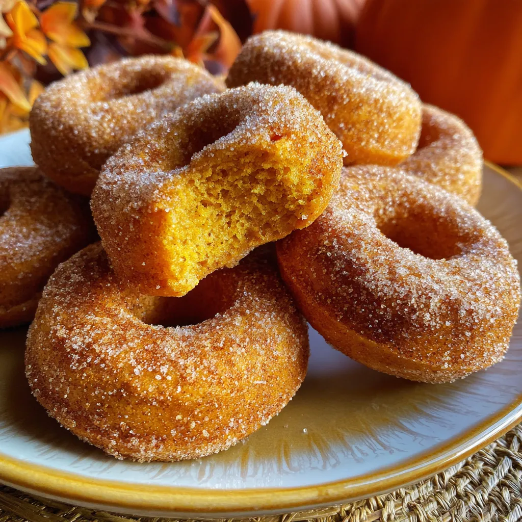 Baked Pumpkin Donuts