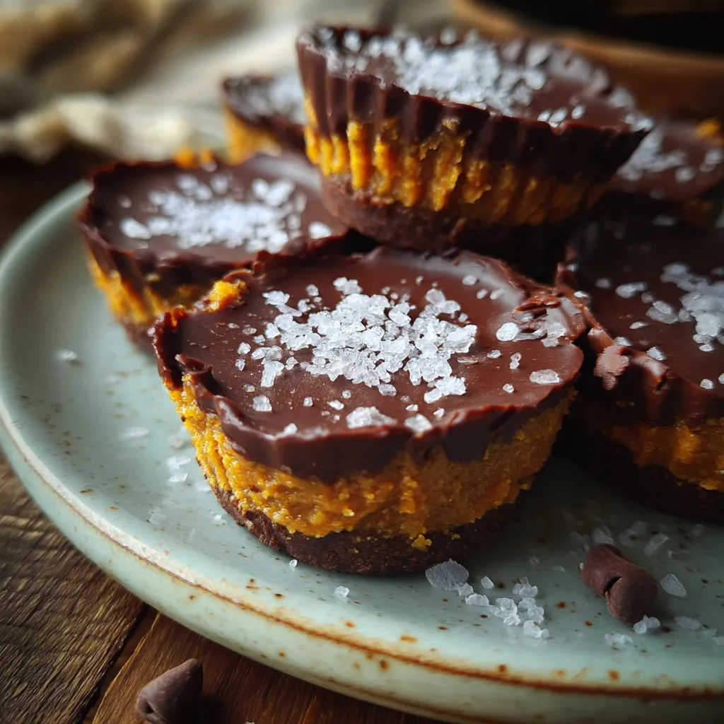 Dairy Free Chocolate Pumpkin Butter Cups