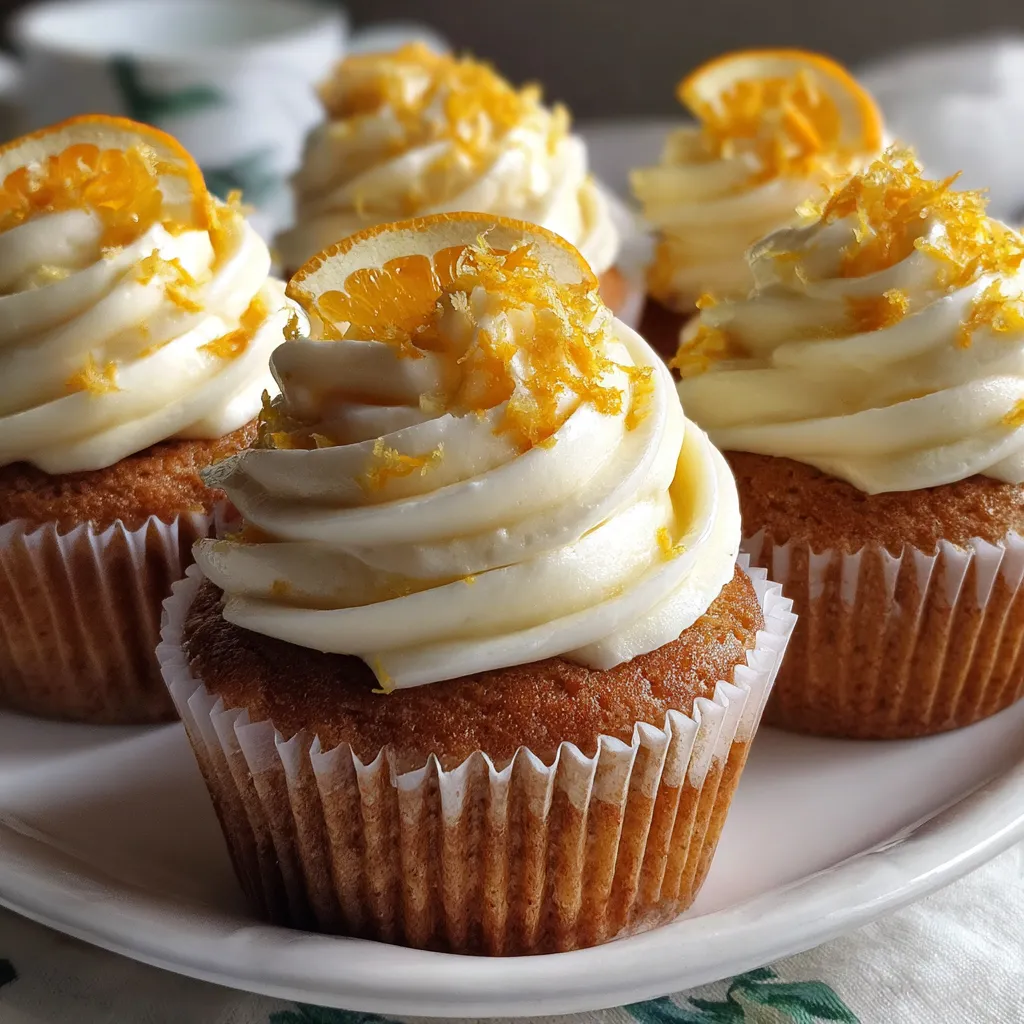 Orange Spice Cupcakes