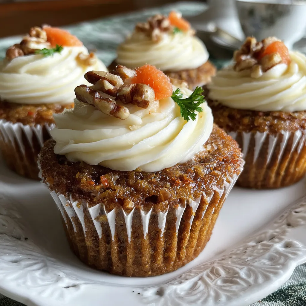 Carrot Cake Cupcakes