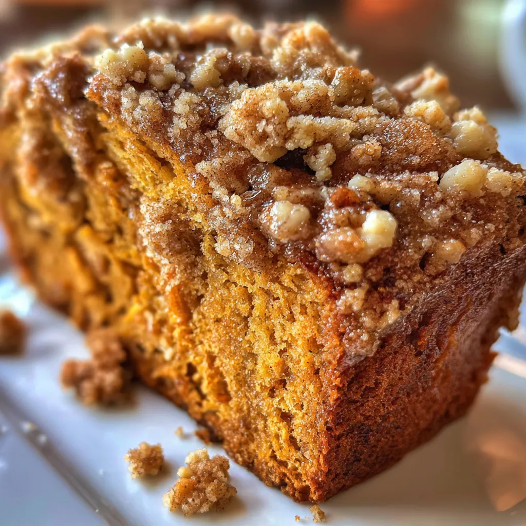 Cinnamon-Kissed Pumpkin Streusel Bread