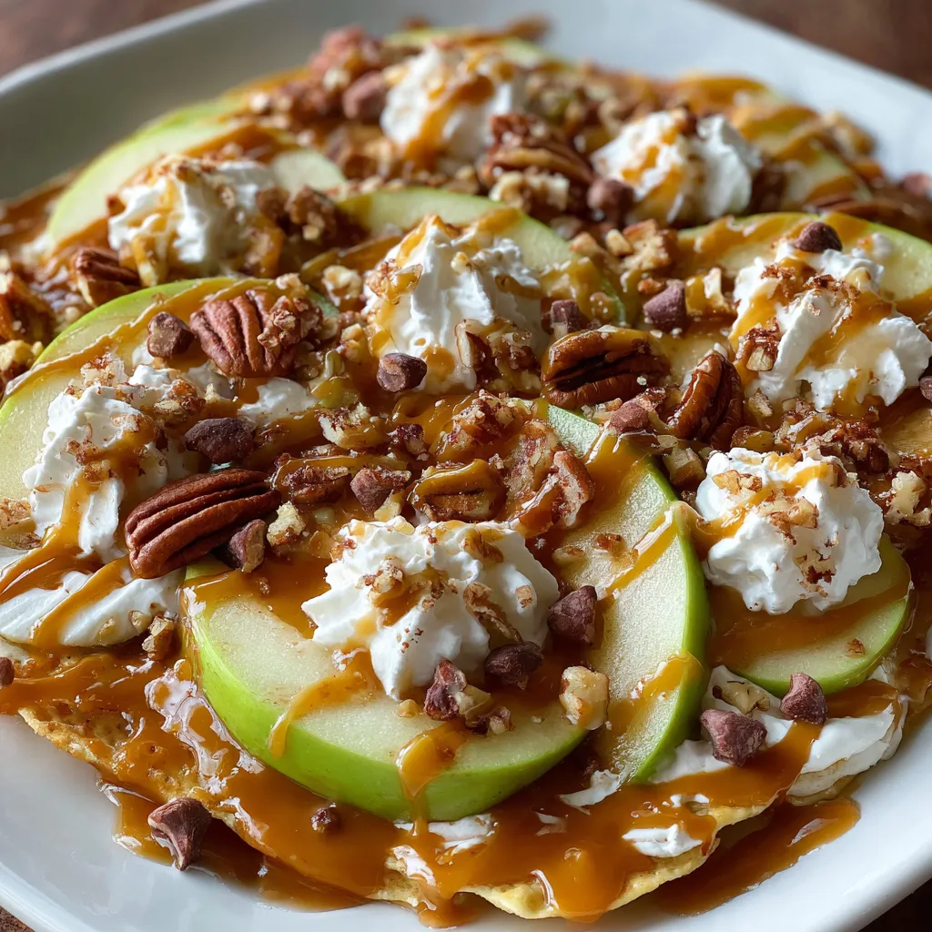 Caramel Apple Nachos