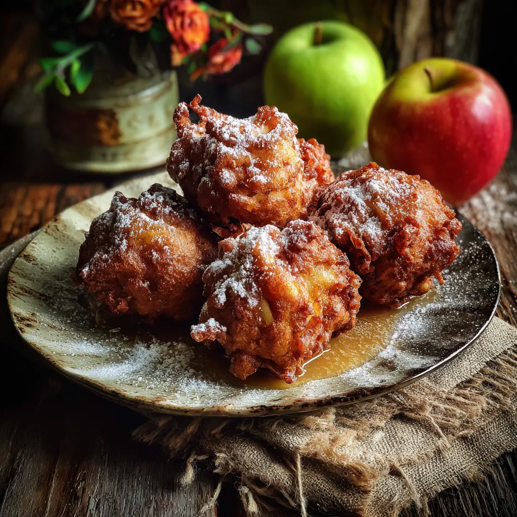 Baked Apple Fritters