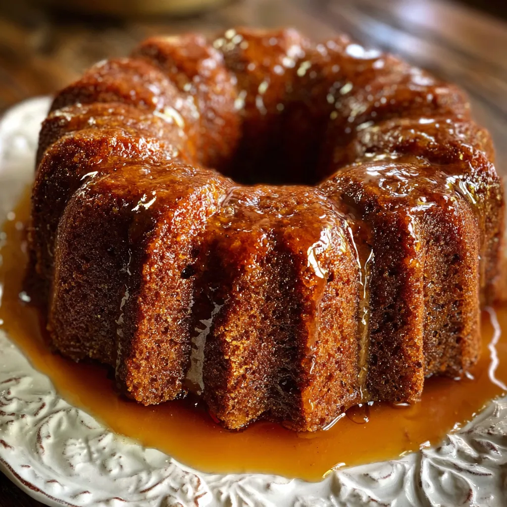 Applesauce Honey Cake