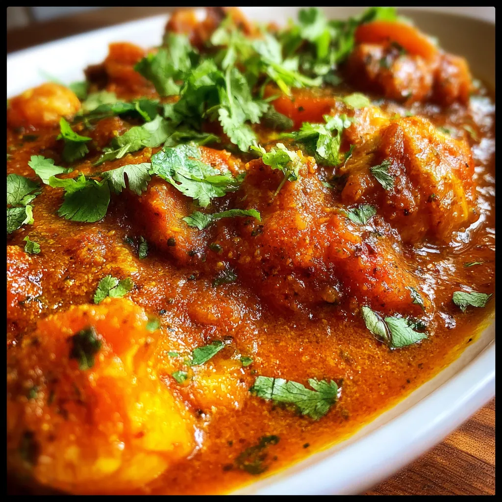 Butter Chicken Pumpkin Curry
