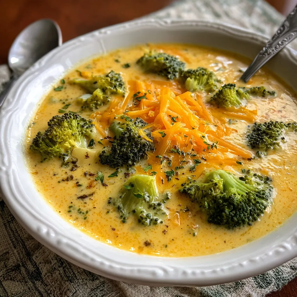 Broccoli Cheddar Soup