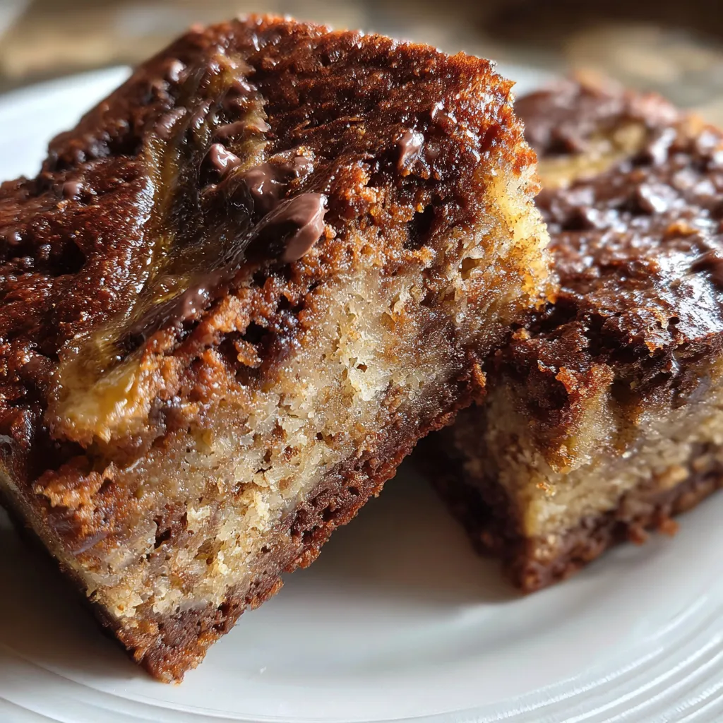 Banana Bread Brownies