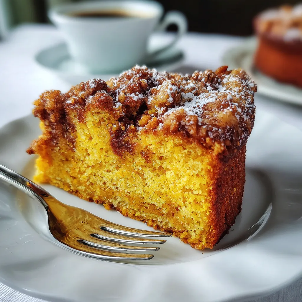 Pumpkin Coffee Cake