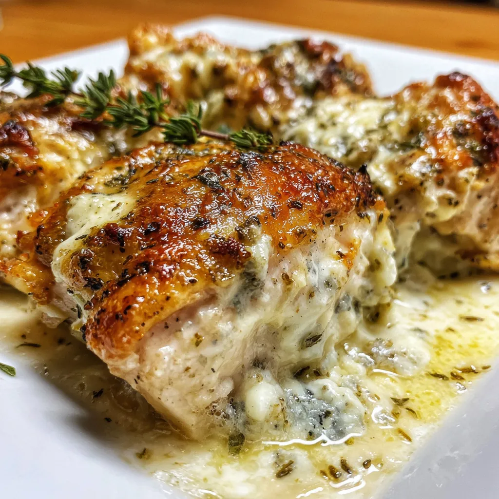 Gorgonzola Chicken Bake