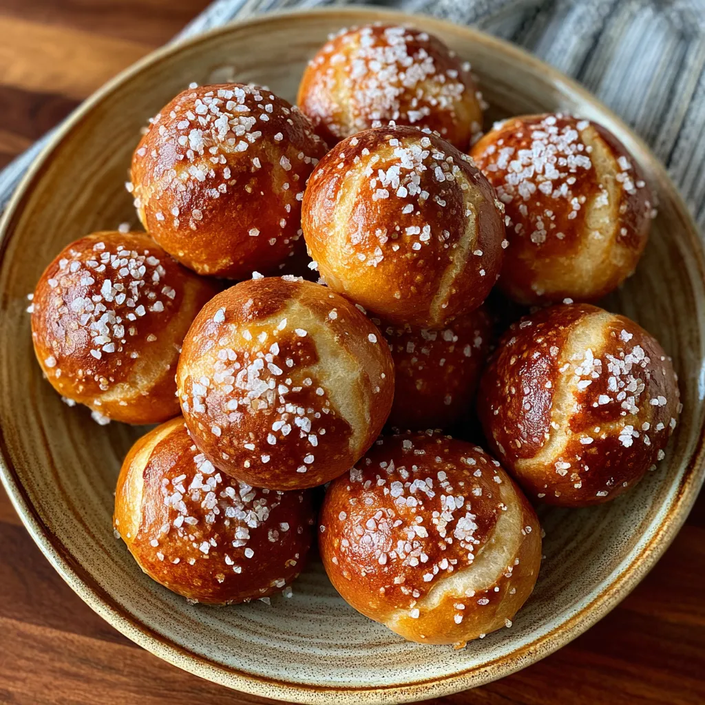 Buttery Soft Pretzel Bites