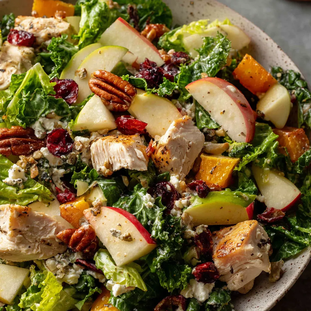 Fall Chicken Chopped Salad