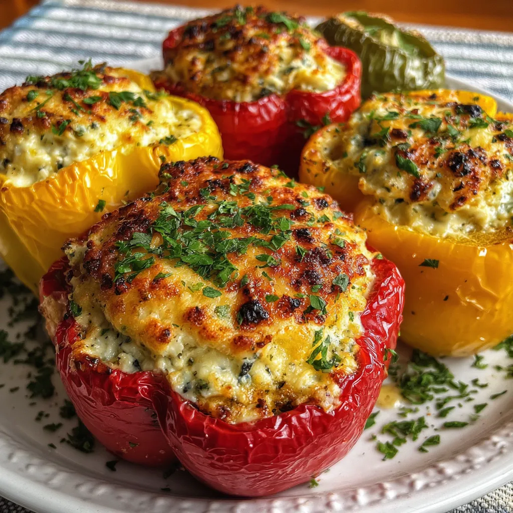 Ricotta Stuffed Peppers
