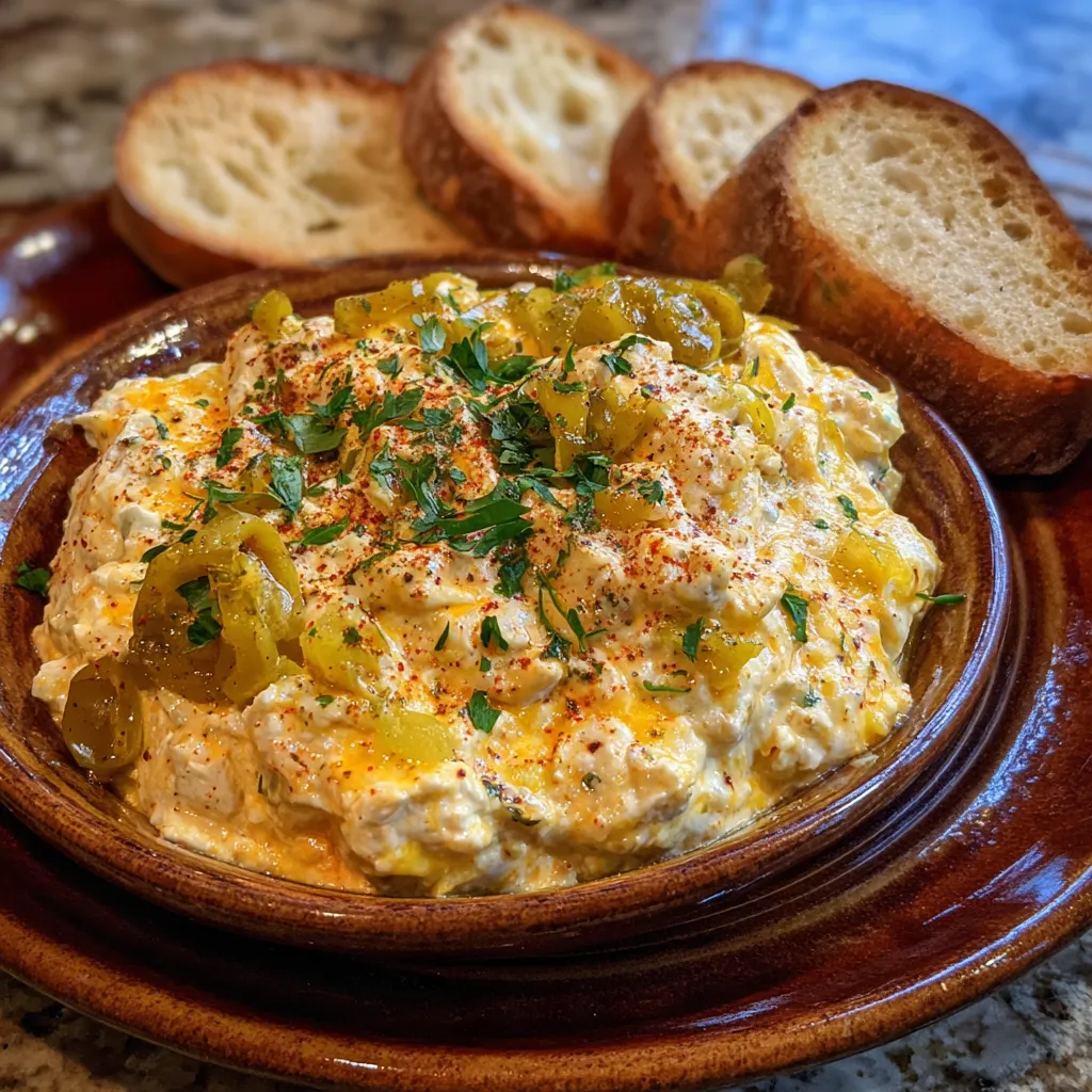 Golden Banana Pepper Dip