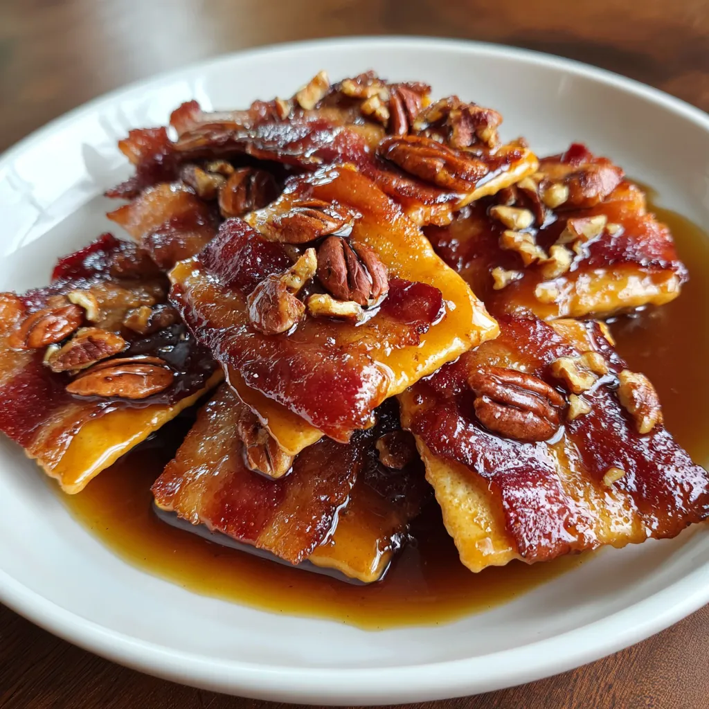 Maple Caramel Bacon Crack Bites
