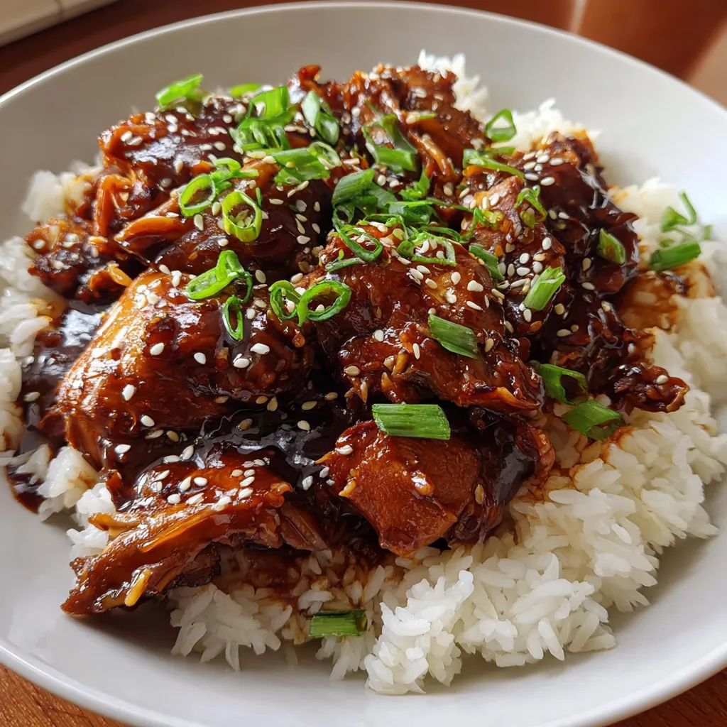 Crockpot Teriyaki Chicken