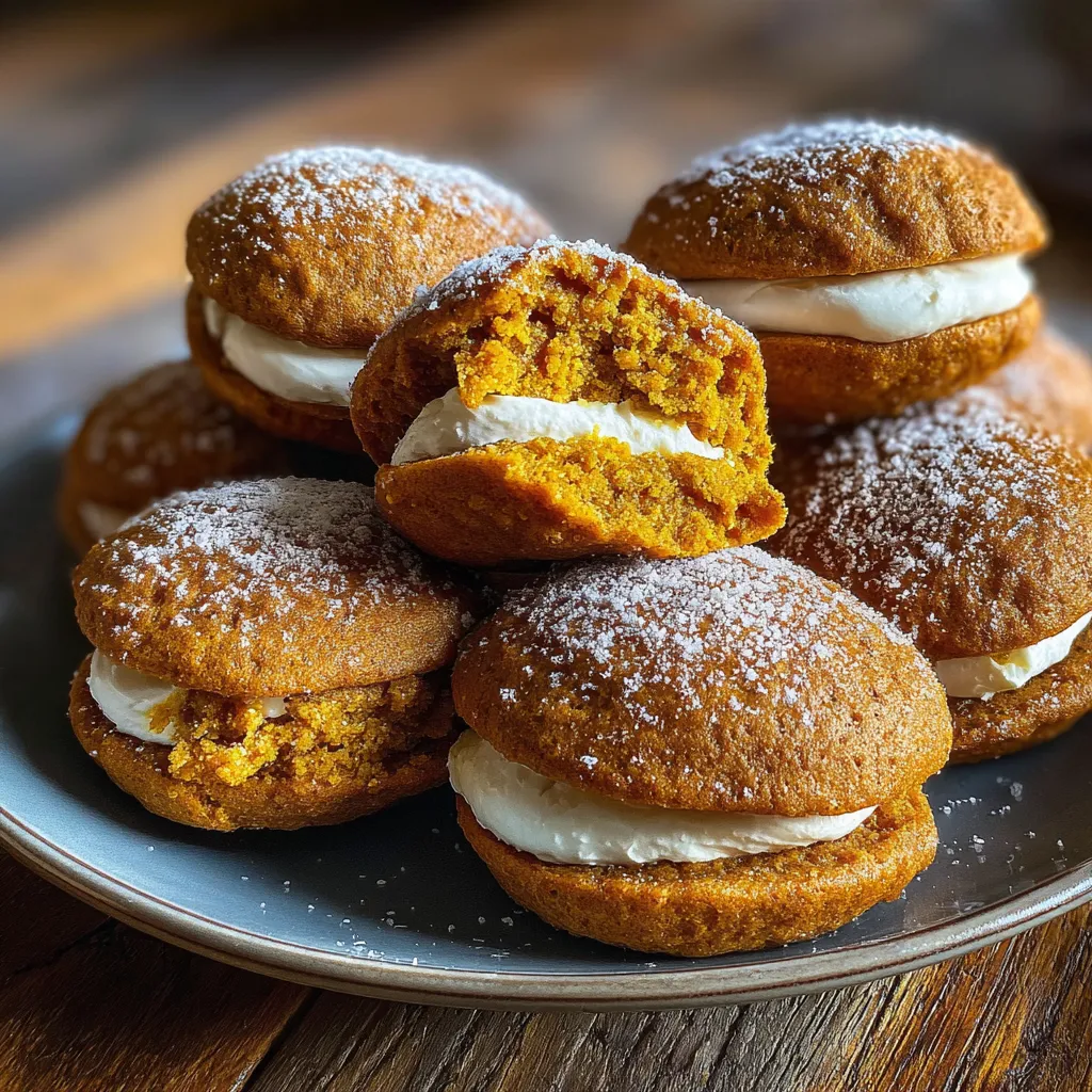 Pumpkin Whoopie Pies