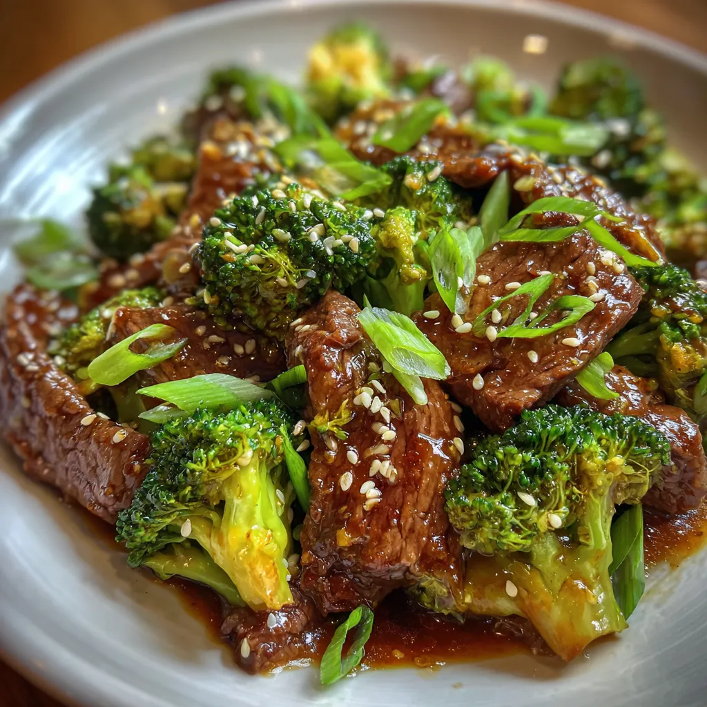Crockpot Beef and Broccoli