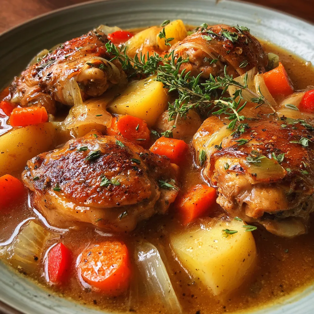 Slow Cooker Chicken Stew