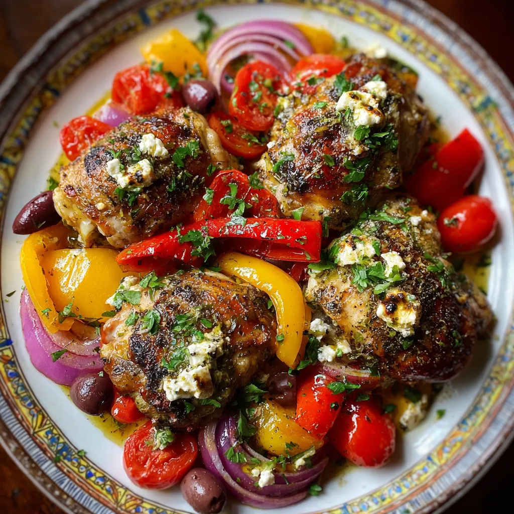 Mediterranean Chicken Bake