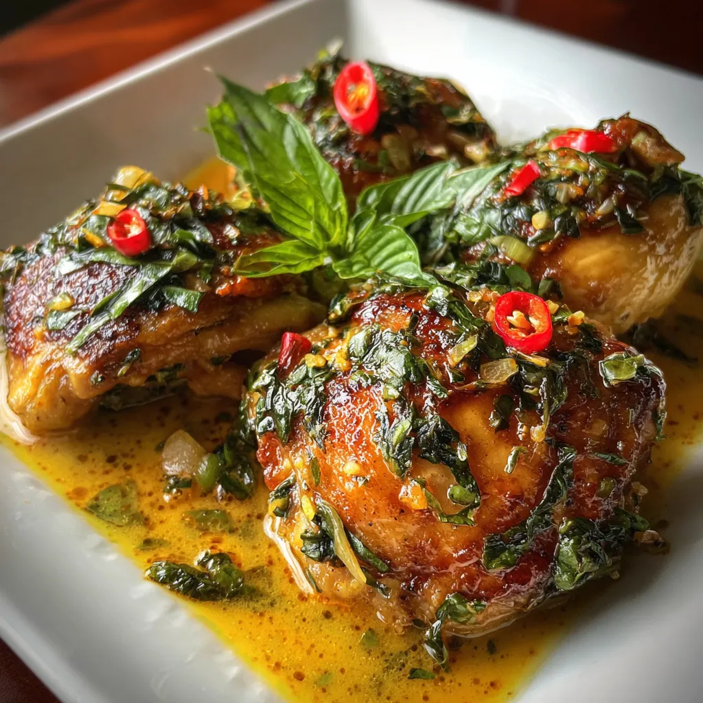 Coconut Basil Chicken